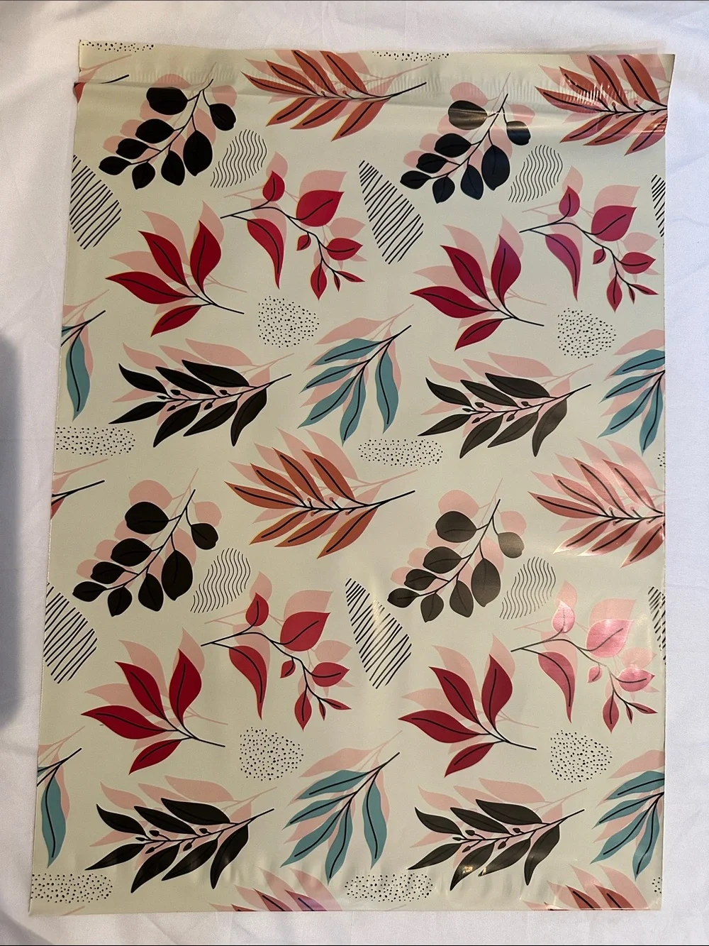Fall Leaves Poly Mailers 12